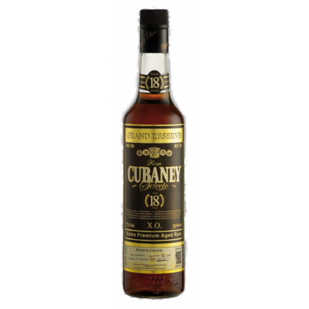 RUM CUBANEY 18 YEARS CL.70