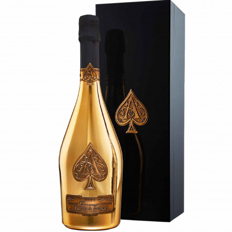 CHAMPAGNE ARMAND DE BRIGNAC GOLD CL.75 CASSA LEGNO